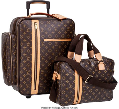 louis vuitton luggage set cost